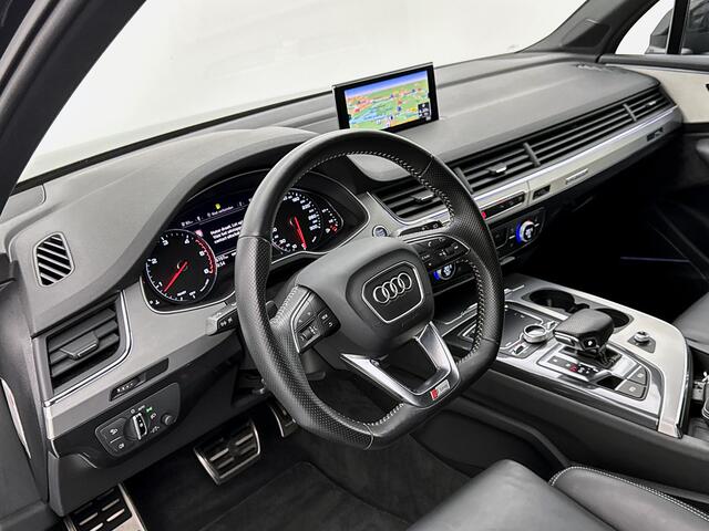 Audi Q7 3.0 TDI Quattro S-Line Grijs kenteken 22 inch lichtmetaal Leder Bose Led Elektrische trekhaak