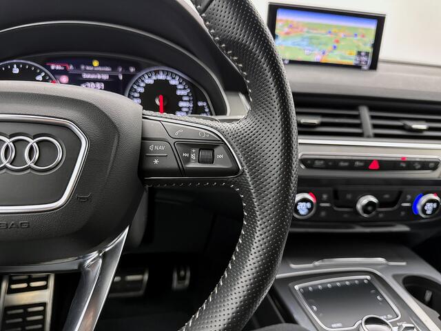 Audi Q7 3.0 TDI Quattro S-Line Grijs kenteken 22 inch lichtmetaal Leder Bose Led Elektrische trekhaak