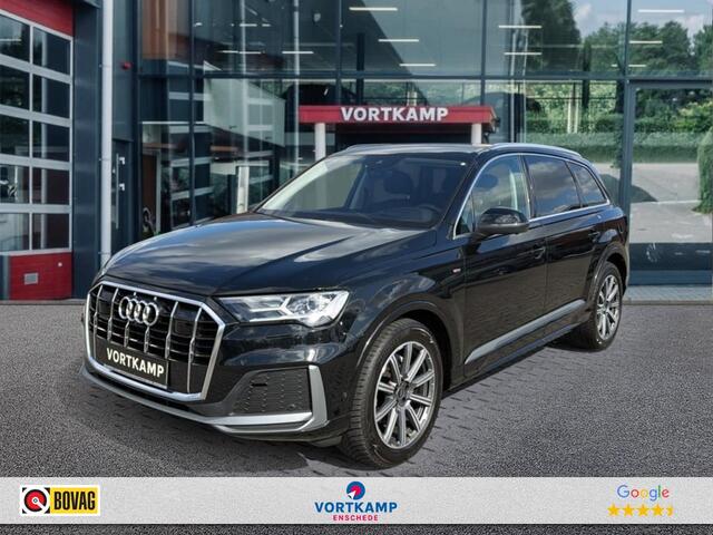 Audi Q7 3.0 TDI QUATTRO S LINE TREKHAAK/LUCHTVERING/360CAM/ELEK-KLEP/ACC/HUD