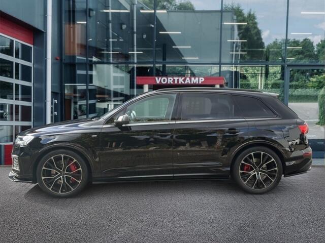 Audi Q7 60 TFSIe V6 QUATTRO S-LINE LUCHTVERING/PANO-DAK/CAMERA/MATRIX/ACC/AMBI-VERLICHT