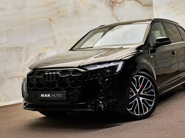 Audi Q7 60 TFSI e Quattro Pro Line S Competition, pano, tr.haak, 22", 4W-best., luchtv., B&O adv., OLED, matrix-LED, massage, memory, HUD, ACC, privacy, NP160k