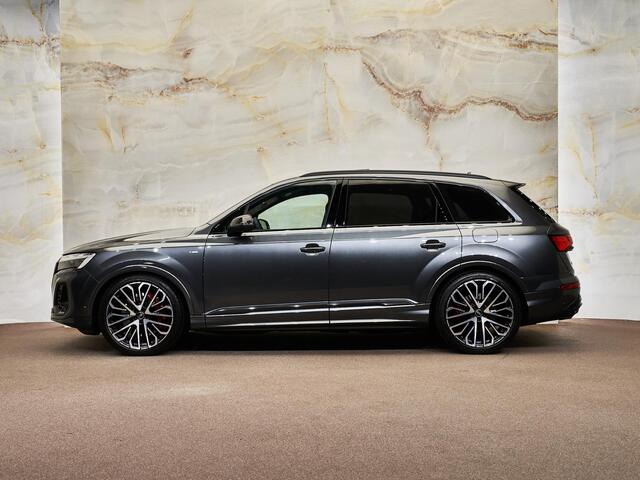 Audi Q7 60 TFSI e Quattro Pro Line S Competition, pano, tr.haak, 22", 4W-best., luchtv., B&O adv., OLED, matrix-LED, massage, memory, HUD, ACC, privacy, NP160k