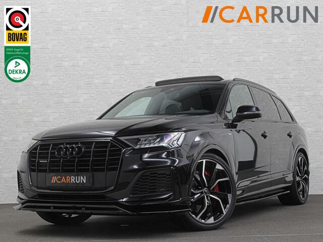 Audi Q7 50 TDI 7-Persoons S-Line | RS Leder | 360 Camera | Trekhaak | ACC | Panorama | B&O Sound | Head-Up | 73426,= Ex btw | Soft-Close | Matrix-LED | 4-Zone Clima | Stoelverwarming V+A | Keyless-Entry | Standkachel | Luchtvering | Tour-Pakket | Memory | Sfeerve