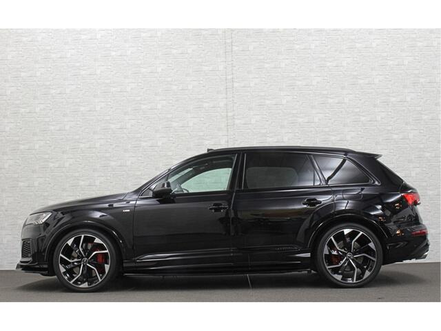 Audi Q7 50 TDI 7-Persoons S-Line | RS Leder | 360 Camera | Trekhaak | ACC | Panorama | B&O Sound | Head-Up | 73426,= Ex btw | Soft-Close | Matrix-LED | 4-Zone Clima | Stoelverwarming V+A | Keyless-Entry | Standkachel | Luchtvering | Tour-Pakket | Memory | Sfeerve