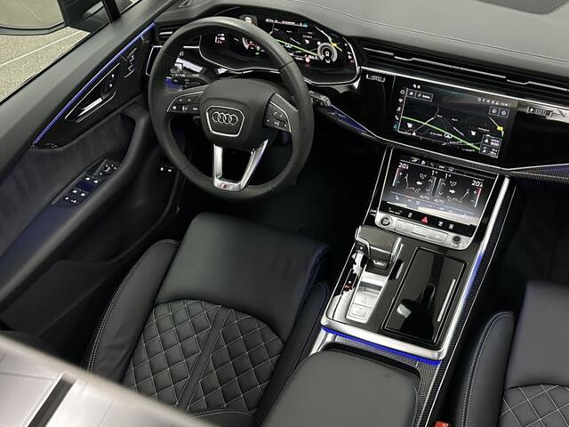 Audi Q7 50 TDI 7-Persoons S-Line | RS Leder | 360 Camera | Trekhaak | ACC | Panorama | B&O Sound | Head-Up | 73426,= Ex btw | Soft-Close | Matrix-LED | 4-Zone Clima | Stoelverwarming V+A | Keyless-Entry | Standkachel | Luchtvering | Tour-Pakket | Memory | Sfeerve