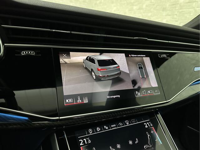 Audi Q7 50 TDI 7-Persoons S-Line | RS Leder | 360 Camera | Trekhaak | ACC | Panorama | B&O Sound | Head-Up | 73426,= Ex btw | Soft-Close | Matrix-LED | 4-Zone Clima | Stoelverwarming V+A | Keyless-Entry | Standkachel | Luchtvering | Tour-Pakket | Memory | Sfeerve