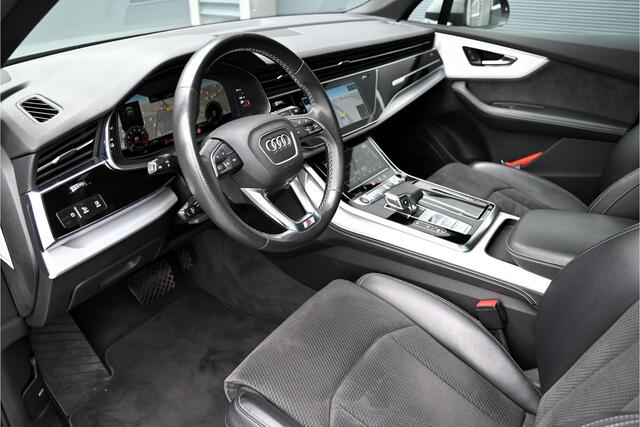 Audi Q7 55 TFSI e QUATTRO / PANO / LED MATRIX / 360 CAMERA / MEMORY / ACC / SFEERVERLICHTING / TREKHAAK / NARDO GREY / NL AUTO