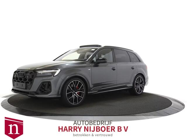 Audi Q7 60 TFSI e quattro Pro Line S Competition Panoramadak | HD Matrix LED | Bang & Olufsen | Massage-/ventilatiestoelen | Vierwielbesturing | Trekhaak | Luchtvering