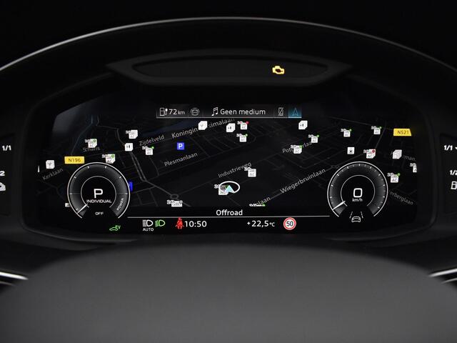 Audi Q8 60 TFSIe 490pk Quattro S Line Competition · Luchtvering · 360 Camera · Servosluiting · Panoramadak · Elek. trekhaak · Stoelventilatie · 22'' Inch · Garantie t/m 12-02-2028 of 90.000km