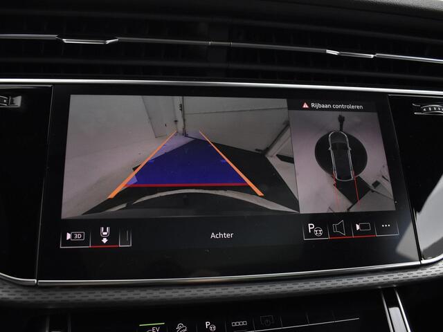 Audi Q8 60 TFSIe 490pk Quattro S Line Competition · Luchtvering · 360 Camera · Servosluiting · Panoramadak · Elek. trekhaak · Stoelventilatie · 22'' Inch · Garantie t/m 12-02-2028 of 90.000km