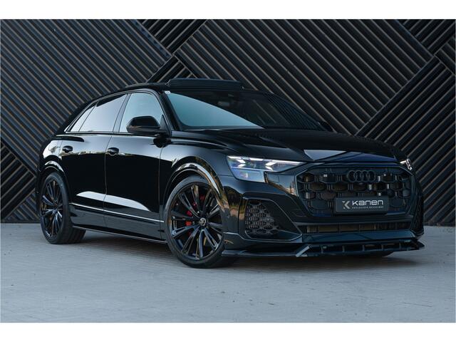 Audi Q8 60 TFSI e quattro S-Line Competition Panodak ACC Trekhaak Achteras Bestr. Head Up 360 Oled Massage Softcl. B&O Stoelvent. Trekhaak