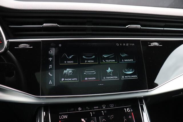 Audi Q8 55 TFSI | 3X S-LINE | B&O | PANO | LUCHTVERING | HEAD-UP | STOELVERK. | 360° CAMERA | CRUISE | NAVI |