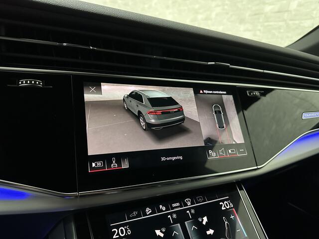 Audi Q8 60 462pk Competition Plus | RS Seats | ACC | Panodak | 360 Camera | Nachtzicht | Softclose | 64700,= EX BTW | Headup | 2x Memory | Bank & Stuurverwarming | 22"| Trekhaak | Carplay | Standverwaming | Matrix Led | Lane & Side assist | Isolatieglas | Bovag G