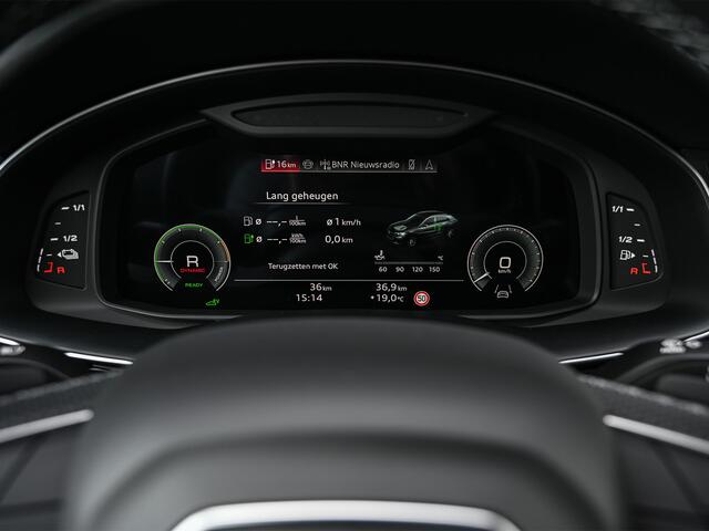 Audi Q8 60 TFSI e QUATTRO ABT AERO COMPETITION | CARBON | B&O SOUND SYSTEM | STOELMASSAGE | HEAD-UP | 4 WIEL BESTURING | ALCANTARA HEMEL | OLED ACHTERLICHTEN | PANORAMADAK | STOELVERWARMING EN -VERKOELING | 360 CAMERA | EL. TREKHAAK