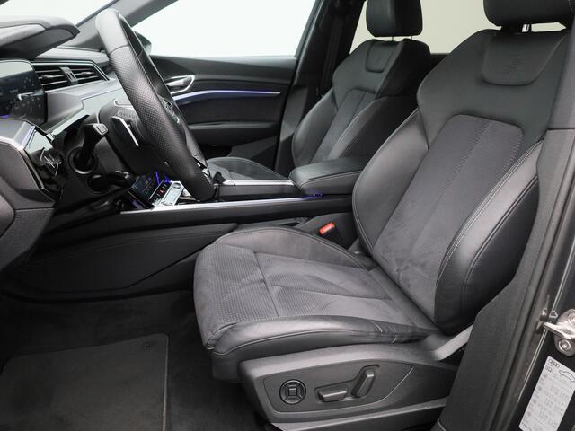 Audi Q8 Sportback e-tron 50 quattro S Edition 95 kWh | 360° | LUCHTVERING | KEYLESS | STOELVERWARMING