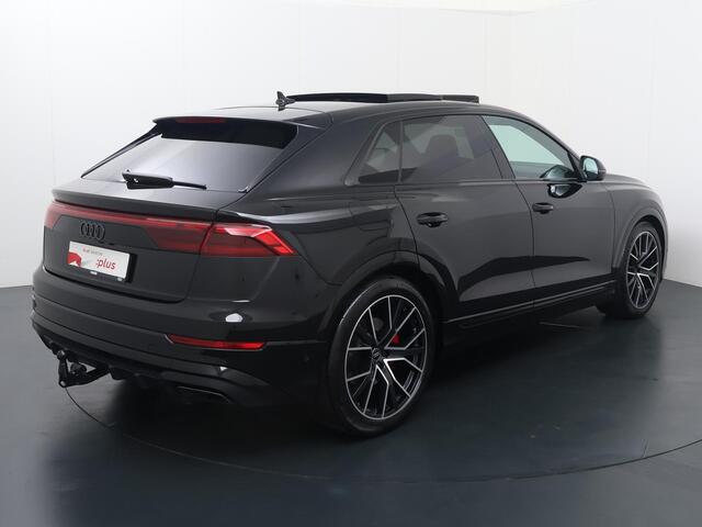 Audi Q8 60 TFSI e quattro Pro Line S Competition | 490 PK | SoH 100% | Trekhaak | Panoramadak | Head-Up display | Luxe lederen bekleding | 22" LM velgen | 360 graden camera |
