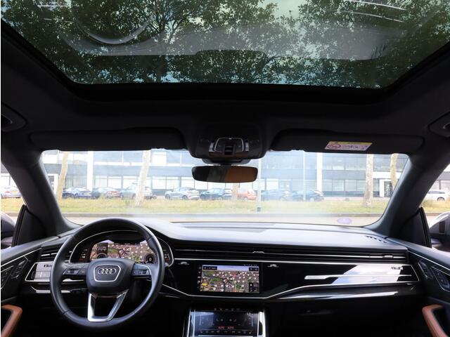 Audi Q8 55 TFSI e quattro S-Line 380PK | Pano | Leer | B&O | 360° | Nightvision | Head-up | Memory | Stoel Ventilatie |