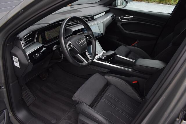 Audi Q8 e-tron 55 quattro 408pk 115kWh | Pano | Camera | Luchtvering | 22"