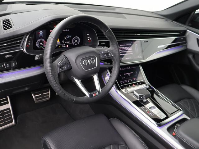 Audi Q8 60 TFSI e quattro Pro Line S Competition | 490 PK | SoH 100% | 23" wielen | Panoramadak | Trekhaak wegklapbaar | B & O Premium 3D | Head-up display | 360 graden camera| S line |