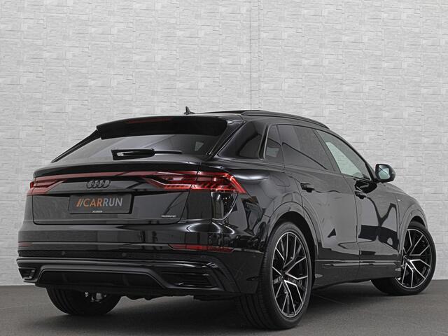 Audi Q8 60e 462pk Competition Plus | RS Seats | ACC | Panodak | 360 Camera | Nachtzicht | Softclose | 64700,= EX BTW | Headup | 2x Memory | Bank & Stuurverwarming | 22"| Trekhaak | Carplay | Standverwaming | Matrix Led | Lane & Side assist | Isolatieglas | Bovag 
