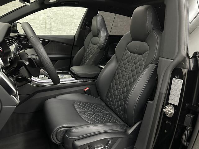 Audi Q8 60e 462pk Competition Plus | RS Seats | ACC | Panodak | 360 Camera | Nachtzicht | Softclose | 64700,= EX BTW | Headup | 2x Memory | Bank & Stuurverwarming | 22"| Trekhaak | Carplay | Standverwaming | Matrix Led | Lane & Side assist | Isolatieglas | Bovag 