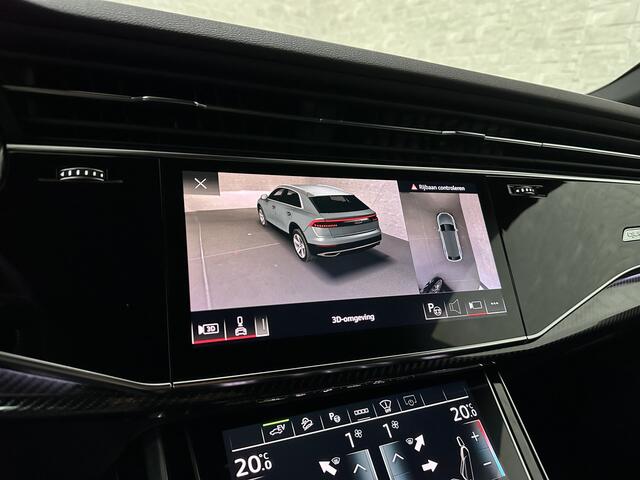 Audi Q8 60e 462pk Competition Plus | RS Seats | ACC | Panodak | 360 Camera | Nachtzicht | Softclose | 64700,= EX BTW | Headup | 2x Memory | Bank & Stuurverwarming | 22"| Trekhaak | Carplay | Standverwaming | Matrix Led | Lane & Side assist | Isolatieglas | Bovag 