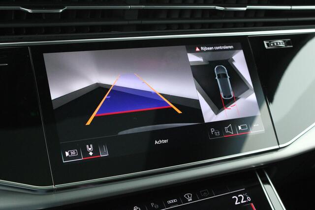 Audi Q8 55 TFSI e 394pk quattro Pro Line S Trekhaak 360Camera Panoramadak Leder Head-Up B&O Memory Laser Led Luchtvering Keyless