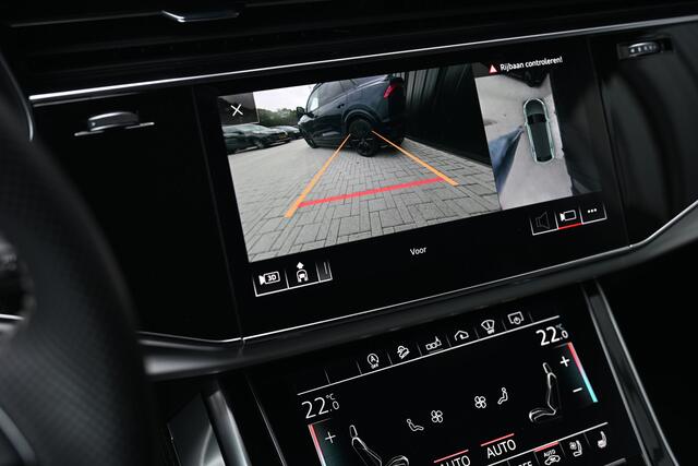 Audi Q8 55 TFSI QUATTRO PRO LINE S | BLACK OPTIC | S-SEATS | B&O ADVANCED | MASSAGE | STANDKACHEL | PANORAMADAK | 360 CAMERA | ALCANTARA | AMBIANCE VERLICHTING | KEYLESS | HEAD-UP | VIRTUAL COCKPIT | LUCHTVERING | STOELVENTILATIE EN -VERWARMING | EL. TREKHAAK | 4
