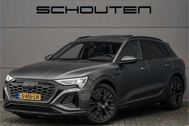 Audi Q8 E-Tron 50 Quattro S Edition 95 kWh Pano Leder Luchtvering 21"