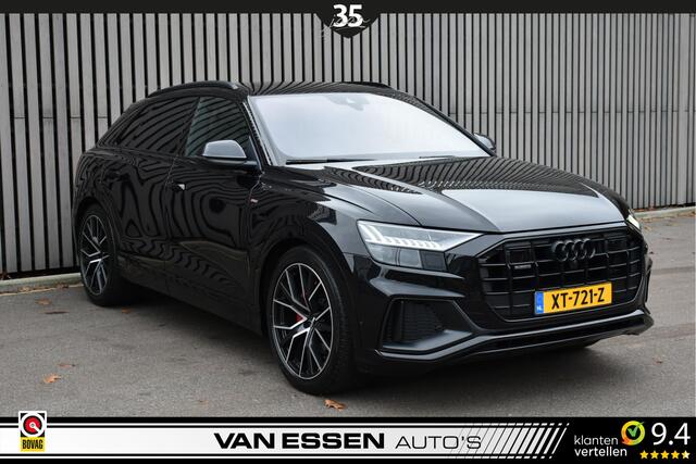Audi Q8 50 TDI Quattro Pro Line S Navi 360- Camera Luchtvering ACC 4- Wielsturing Matrix LED!