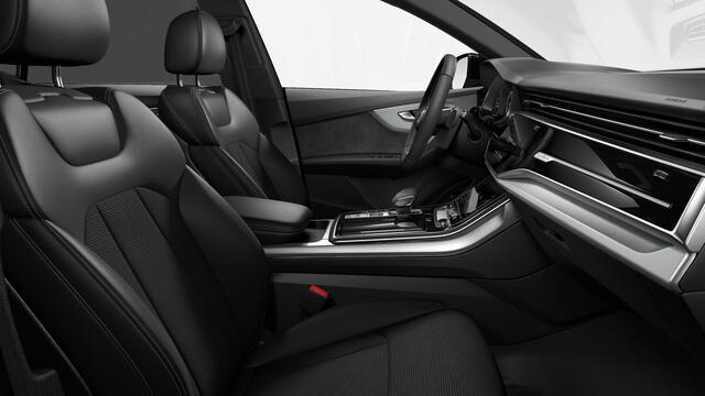Audi Q8 55 TFSI e quattro Pro Line S Panoramadak - Privacy glas - Sportstoelen - Elektrisch verwarmbare/verstelbare stoelen - Servosluiting - Adaptive air suspension sport - Audi active lane assist - Audi pre sense -