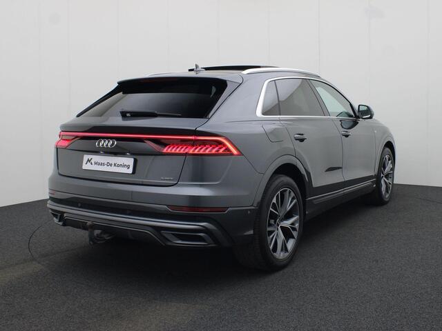 Audi Q8 55 TFSIe 280kW/381PK quattro S Line · Panoramadak · Luchtvering · Trekhaak · Garantie tot november 2025 of 60000km