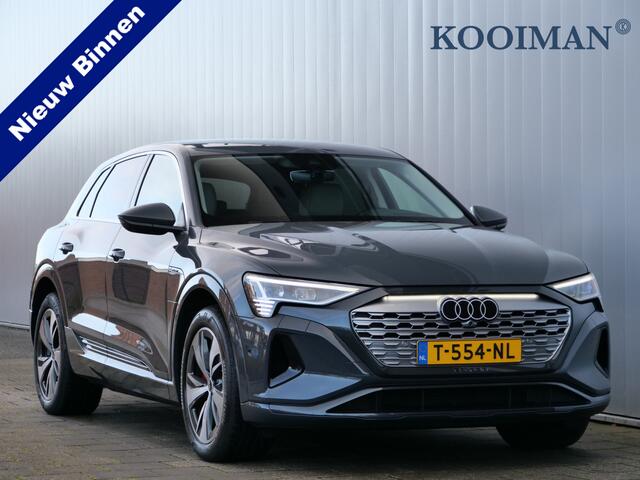 Audi Q8 e-tron 50 quattro S Edition 95 kWh 340 Pk Automaat Navi / Leer / DAB / Apple Carplay / Massage stoel