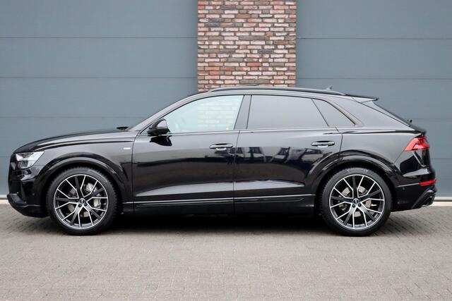 Audi Q8 50 TDI quattro S-Line | Luchtvering | S-Sportstoelen | Stoelventilatie | Bang & Olufsen | Adaptive Cruise Control | Memory | HUD | Surround Camera | Achterbank Verwarmd | Keyless |