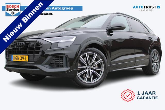 Audi Q8 55 TFSI e quattro Pro Line S | Incl. 12 maanden garantie | Rijklaar | Adaptieve cruise control | Stoel/stuurverwarming | Luchtvering | Uitklapbare trekhaak | Apple carplay/Android auto | 360° camera |