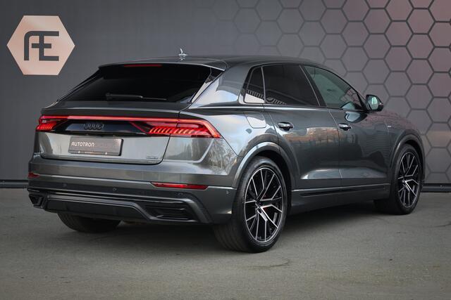 Audi Q8 55 TFSI e quattro | ADAPTIVE CRUISE | SOFTCLOSE | STOELVERWARMING | STUURVERWARMING | ELEKTRISCHE STOELEN | 360 CAMERA | SPORTSTOELEN | ELEKTRISCHE ACHTERKLEP |