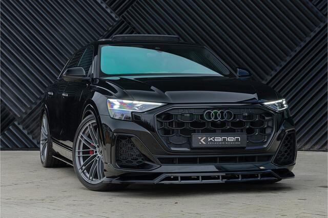 Audi Q8 60 TFSI e quattro S-Line Competition Panodak ACC Achteras Bestr. Head Up 360 Oled Massage Softcl. B&O Stoelvent. Trekhaak VOL !!!