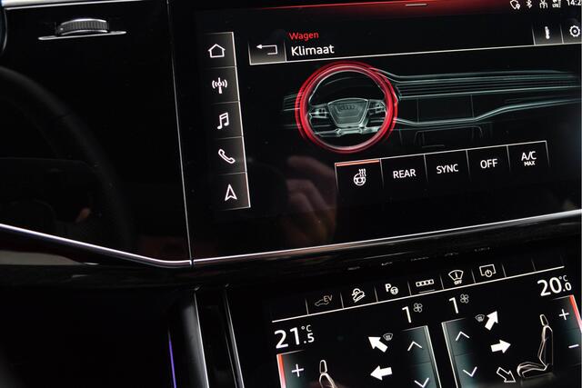 Audi Q8 55 TFSI e Quattro / 2x S-line/ Standkachel/ Luchtvering/ Panoramadak/ Trekhaak/ 280kW (381PK)