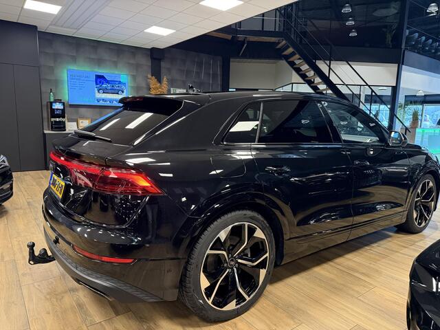 Audi Q8 55 TFSI e quattro Pro Line |PHEV|Trekhaak|HUD|Stoel koel/verwarming|Carplay|Matrix LED|