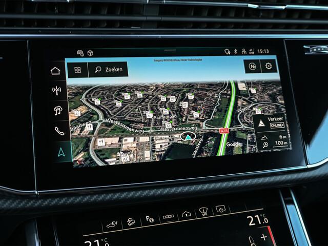 Audi Q8 60 TFSI e quattro Pro Line S 490pk Competition | Nardo Grey Exclusive | B&O Sound | Panoramadak | Soft-Close | Ambiance Interieur | S-Seats | 360 Camera | Adaptive Cruise | Trekhaak