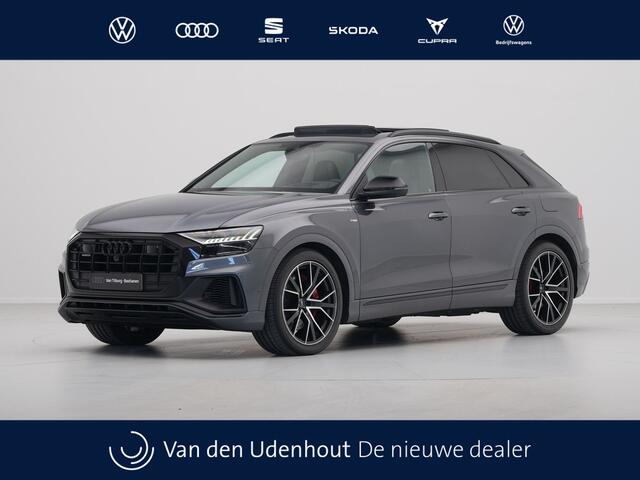 Audi Q8 60 TFSI e 460pk quattro Pro Line S-Line Competition Panorama Navigatie Acc Stoelverwarming B&O Luchtvering