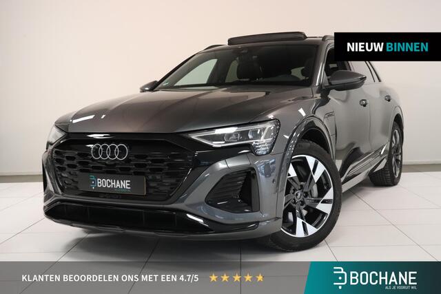 Audi Q8 e-tron 50 quattro S Edition 95 kWh | Panoramadak | SoH 94% | Elektr stoelen | Luchtvering | LED verlichting |