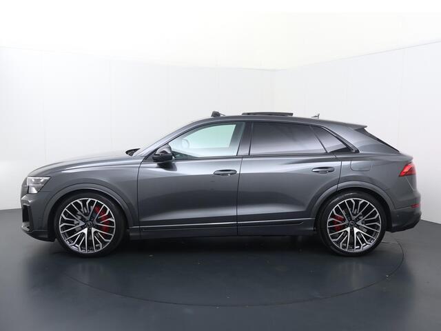 Audi Q8 Pro Line S 55 TFSI e quattro tiptronic | SoH 97% | Bang & Olufsen premium | Interieurpakket Leder | Velgen multispaaks 23 Inch | Glazen panoramadak | Trekhaak en aanhangerassistent |