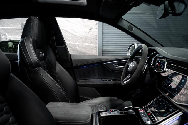 Audi Q8 4.0 TFSI RS Q8 quattro Performance *Achteras-besturing / Standkachel / Panorama / Bang & Olufsen / Stoelventilatie & massage / HUD*
