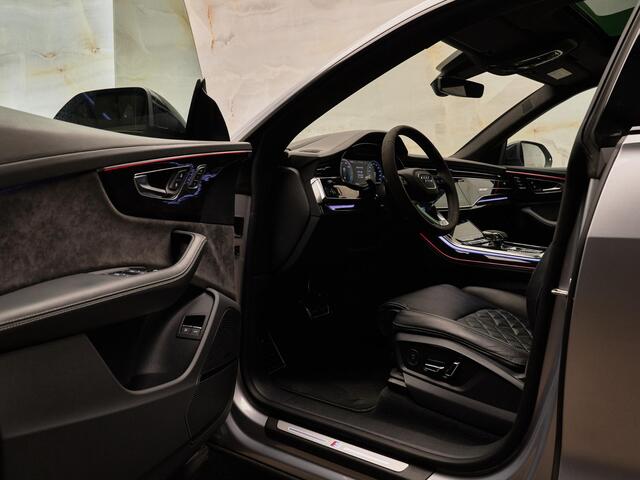 Audi Q8 60 TFSI e Quattro Pro Line S Competition, B&O, pano, 23", HUD, S-sportstoelen, tr.haak, massage, nachtzicht, topview, ACC, volleder