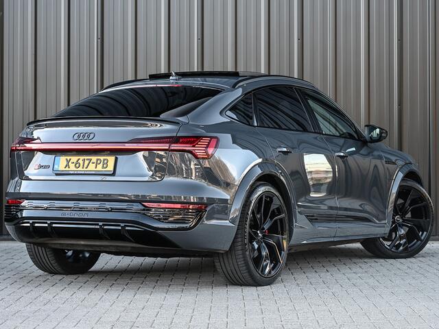 Audi Q8 Sportback e-tron S quattro SQ8 115 kWh | NL-Auto | Panorama dak | S-Seats | Bang & Olufsen | Camera | Ambiance interieur | 23 inch.