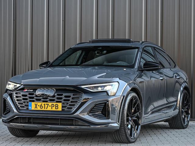 Audi Q8 Sportback e-tron S quattro SQ8 115 kWh | NL-Auto | Panorama dak | S-Seats | Bang & Olufsen | Camera | Ambiance interieur | 23 inch.