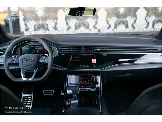 Audi Q8 4.0 TFSI RS Q8 Quattro 23'' Vossen|Ceramic|Carbon|Aeropakket|B&O 3D|RS Dynamic|4-wielsturing|ACC|HUD|Keyless|Trekhaak|Softclose