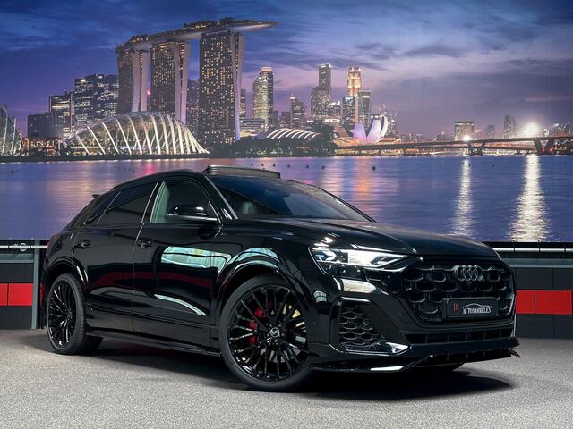Audi Q8 60 TFSI e quattro Competition 4WS|O-LED|B&o|Massage|Trekhaak|Carbon|HUD|Softclose