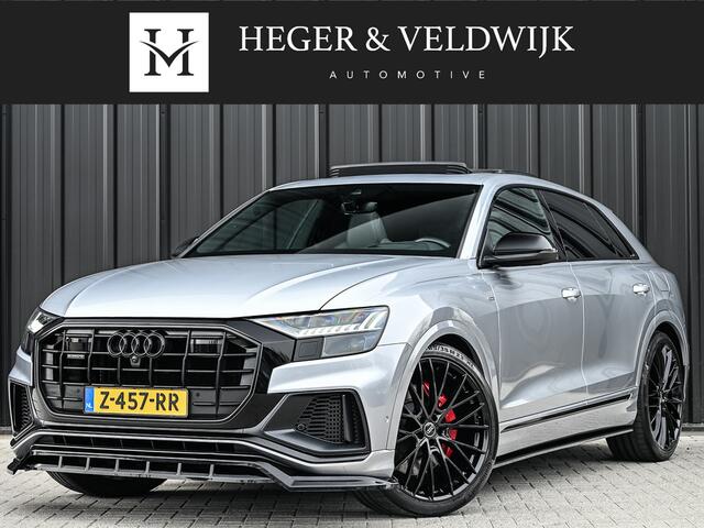 Audi Q8 60 TFSI e quattro Pro Line S Competition | Panorama dak | S-Seats | Head-up | 360 Camera | Soft-close | Keyless | Full styling | Ambiance interieur | B&O sound | Trekhaak | Adaptive cruise